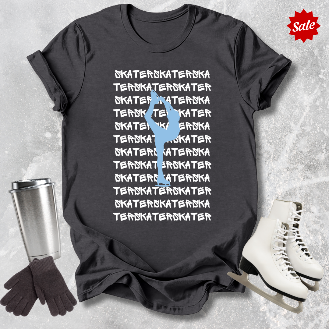 Skater Graffiti Adult T-Shirt