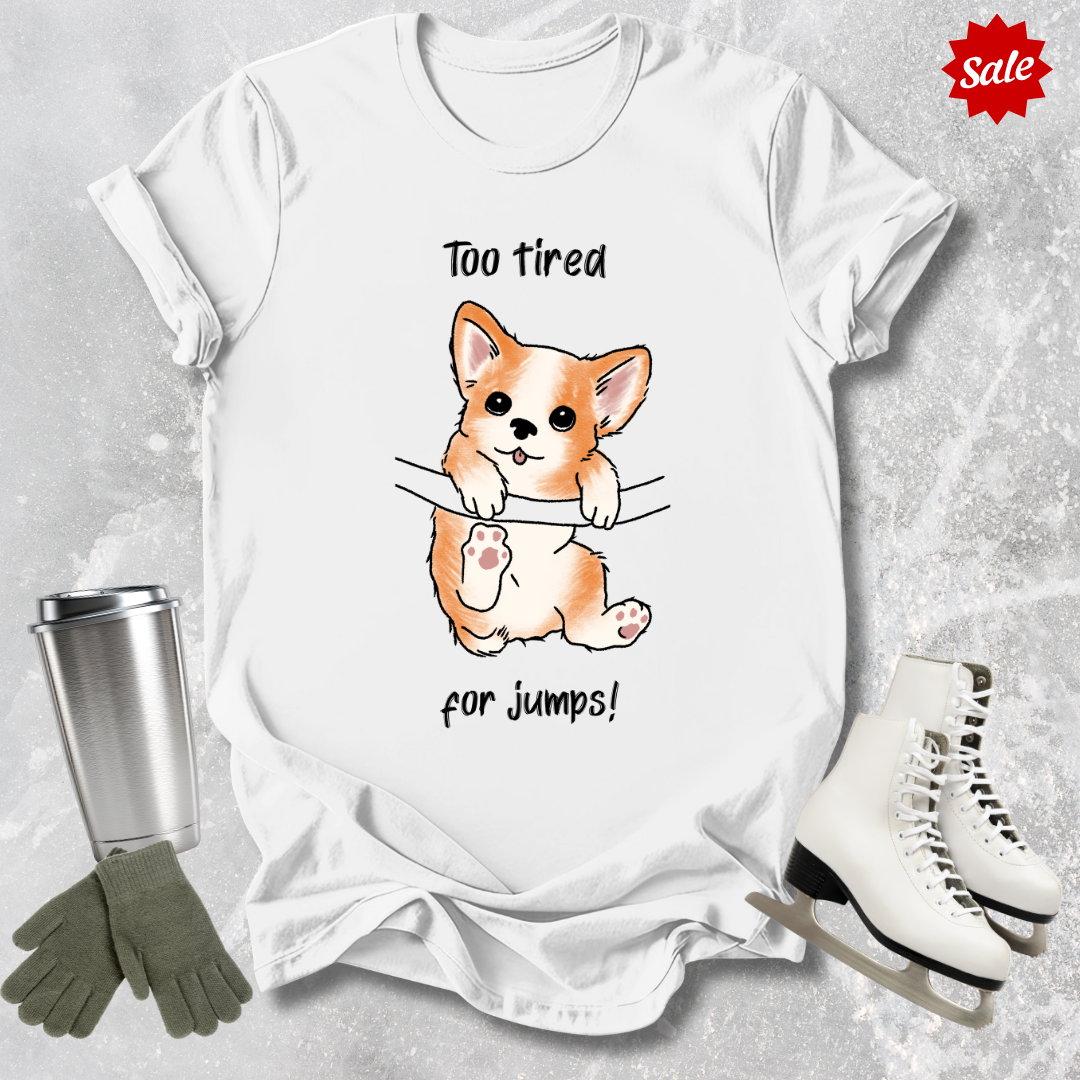 Too Tired for Jumps Kids T-Shirt