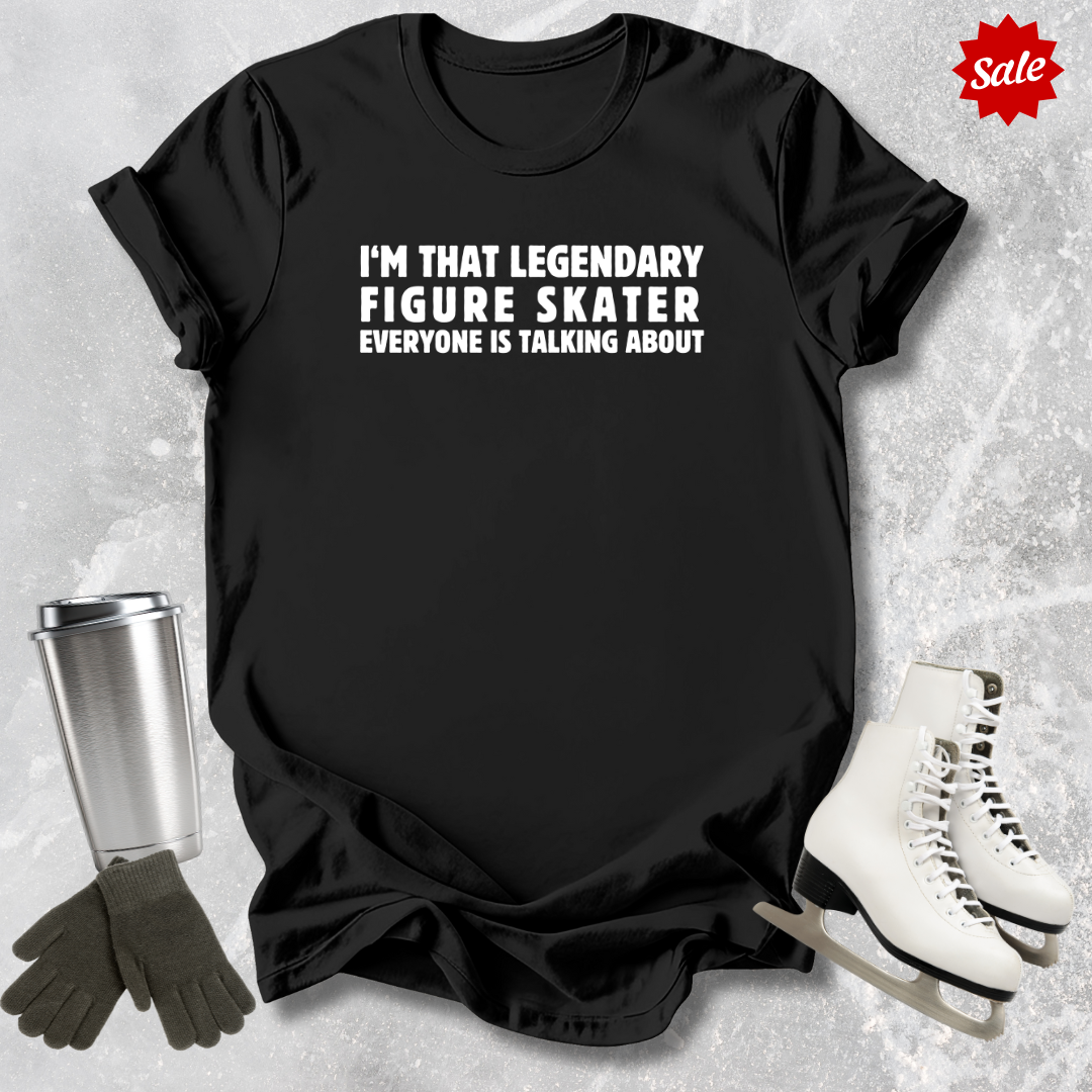 I'm That Legendary Figure Skater Kids T‑Shirt