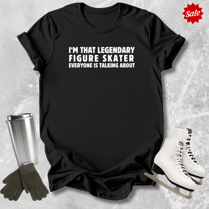 I'm That Legendary Figure Skater Kids T‑Shirt