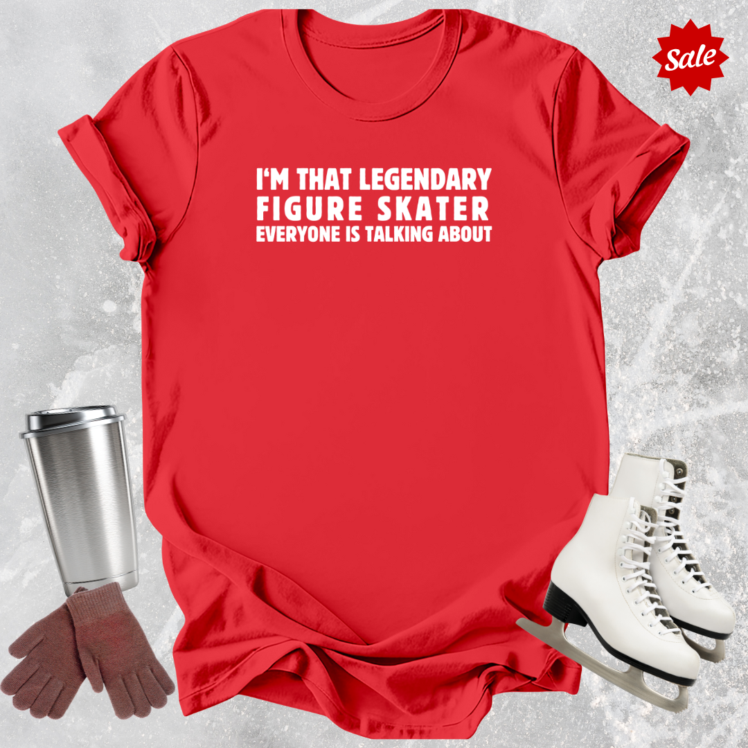 I'm That Legendary Figure Skater Kids T‑Shirt
