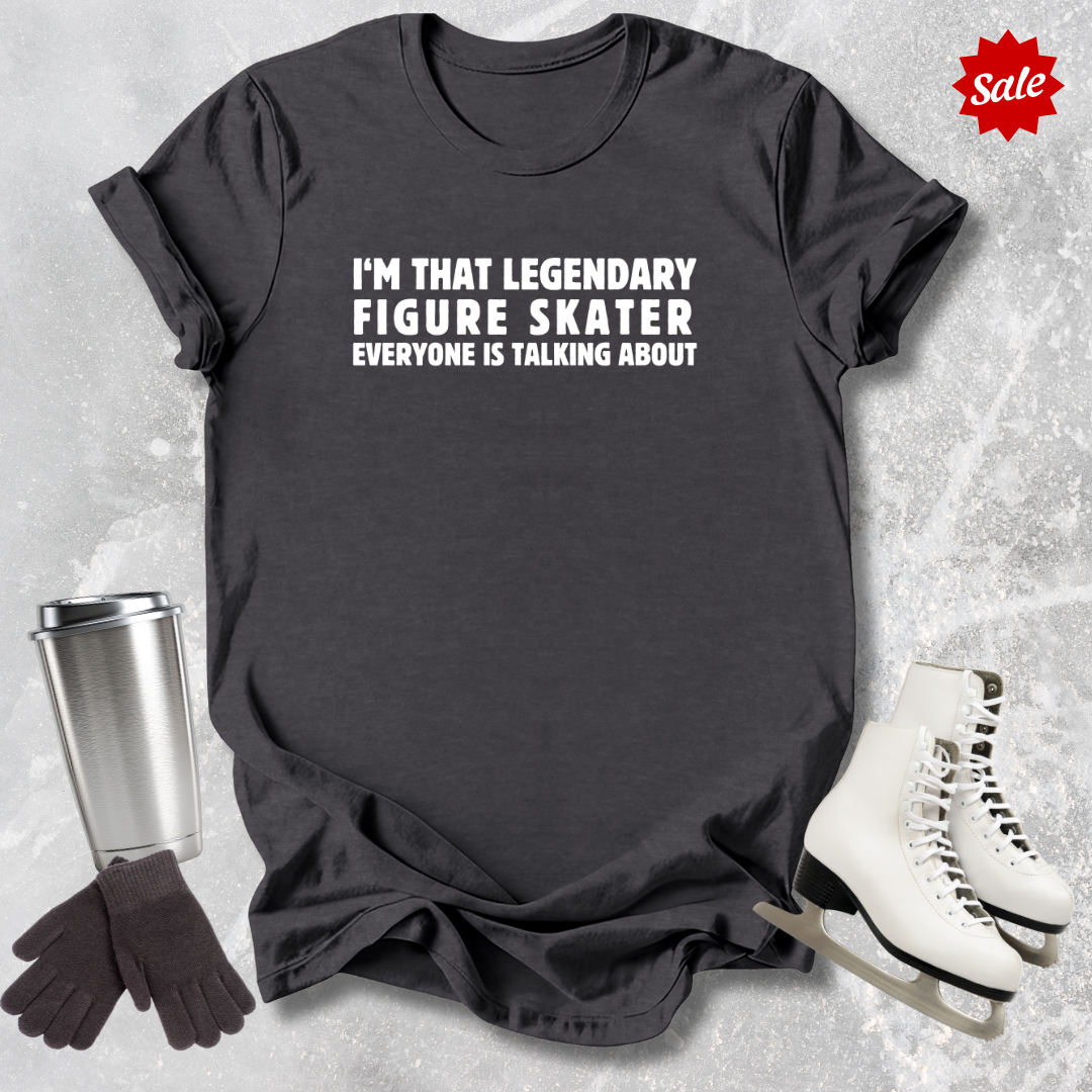 I'm That Legendary Figure Skater Kids T‑Shirt