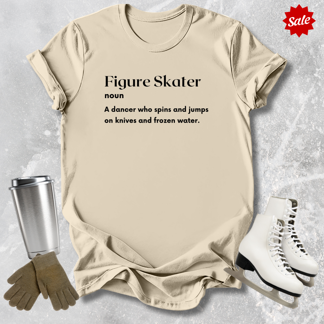 Figure Skater Definition Adult T-Shirt