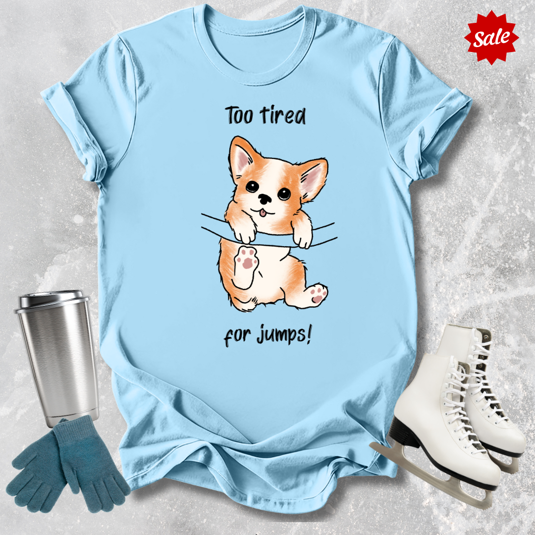 Too Tired for Jumps Kids T-Shirt