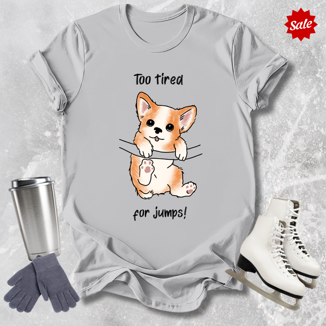 Too Tired for Jumps Kids T-Shirt