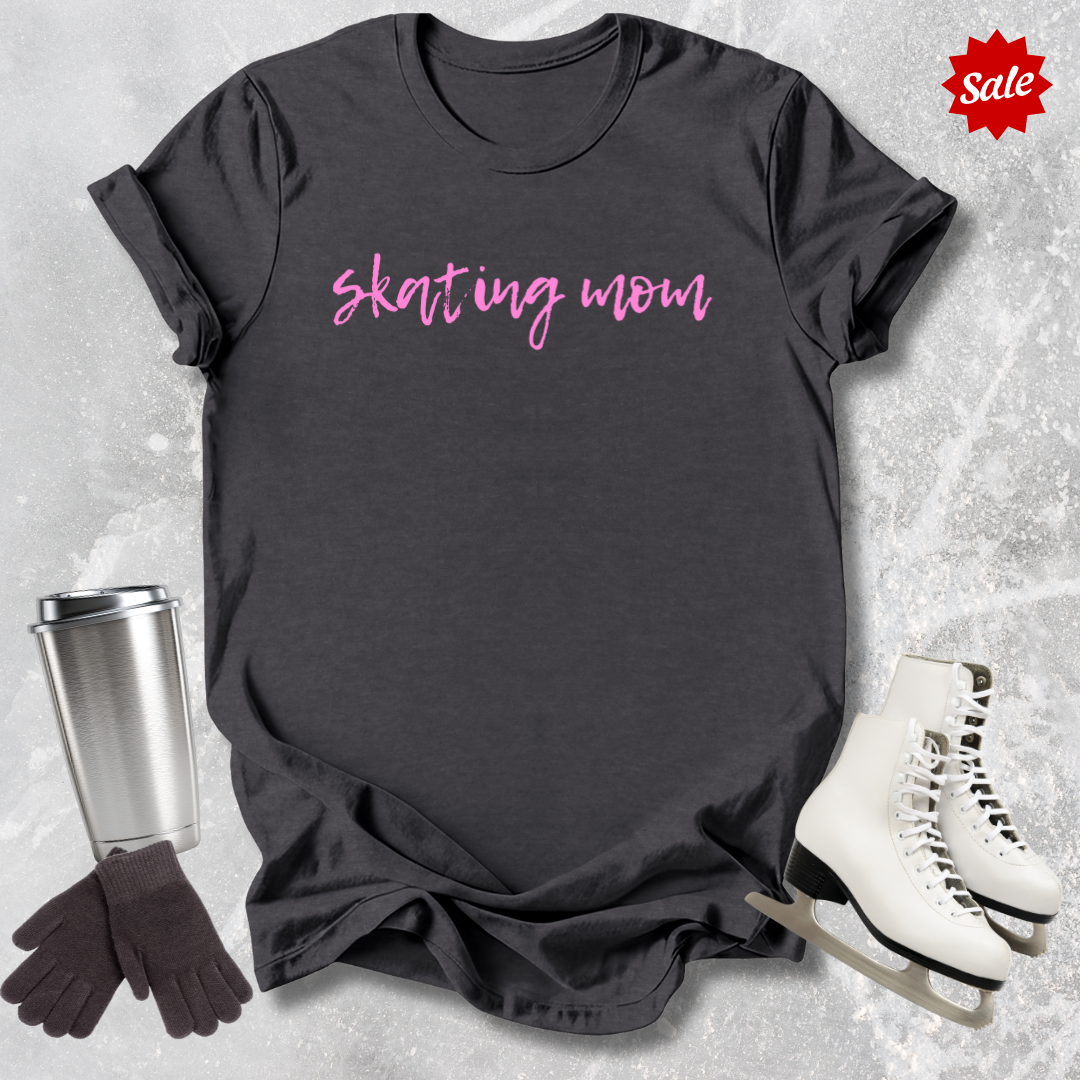 Skating Mom Adult T-Shirt