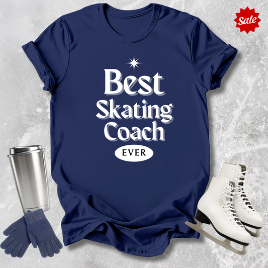 Best Skating Coach Ever Adult T-Shirt