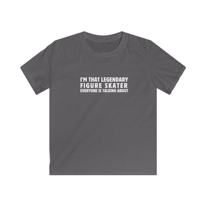 I'm That Legendary Figure Skater Kids T‑Shirt